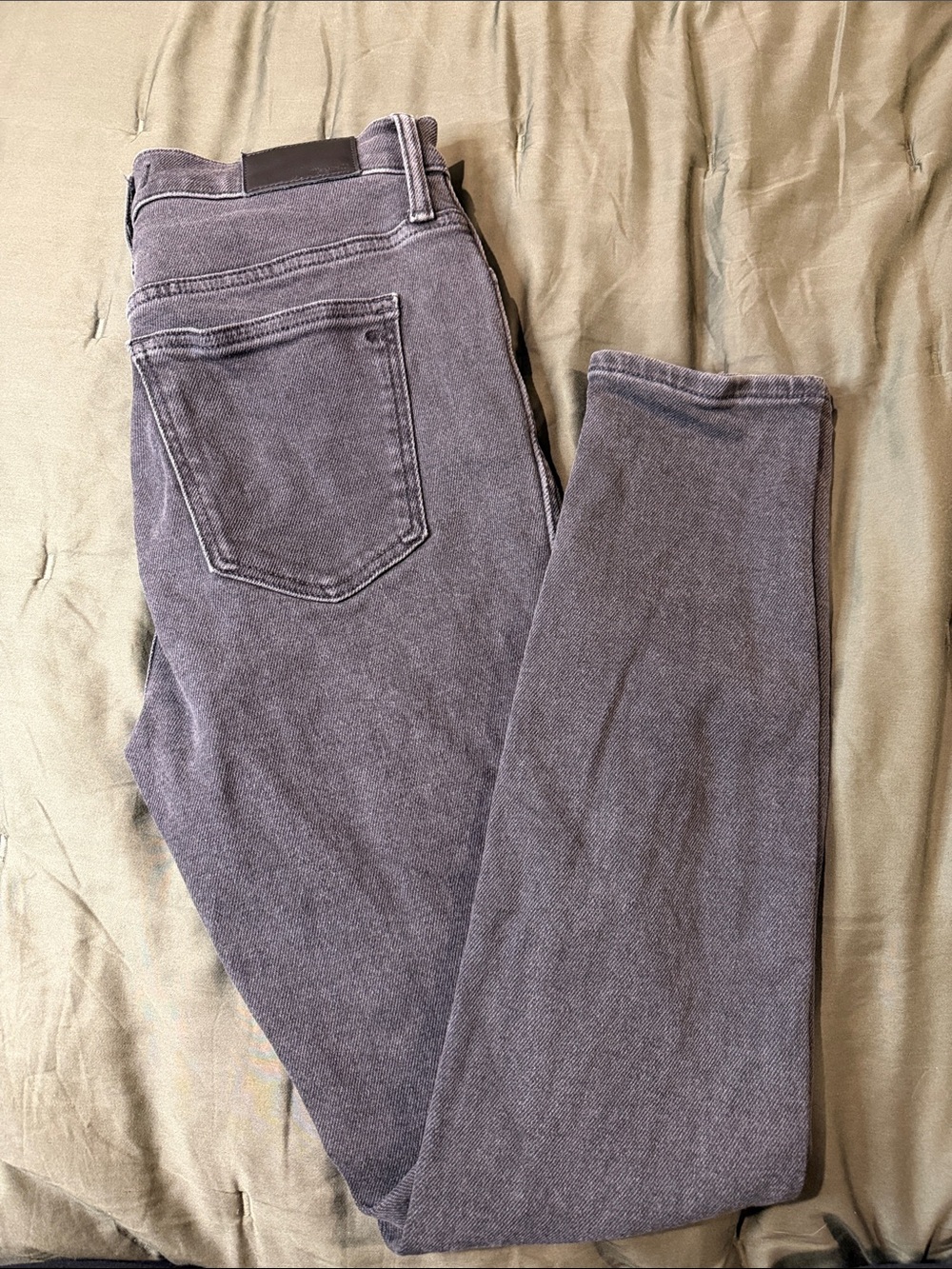 Madewell High-Rise Jeans in Faded Black Wash